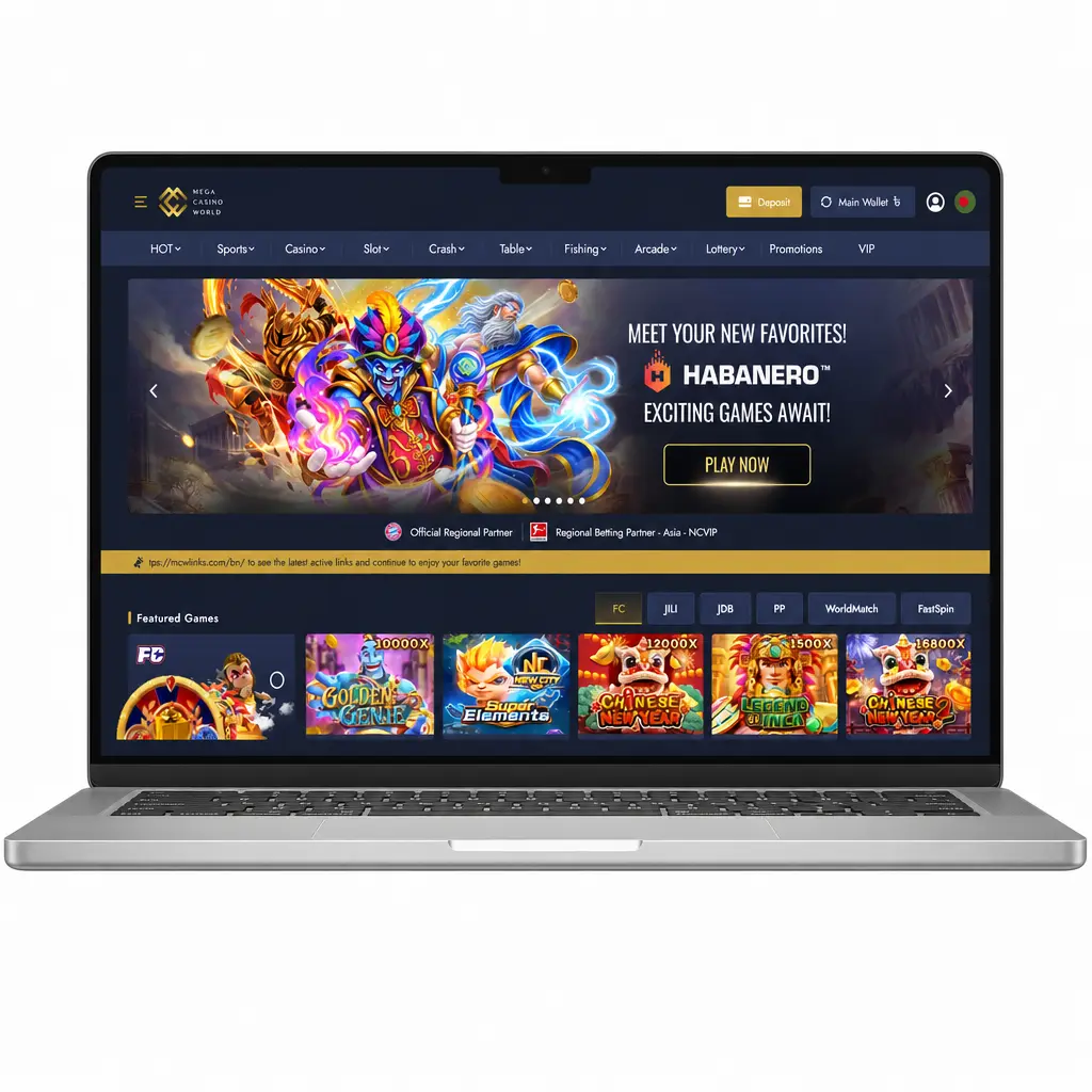 Mega Casino World Bangladesh online casino platform